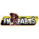 FM-Parts, duralový kryt zadního kotouče, Beta 250/300/350 RR`13-22 černá barva